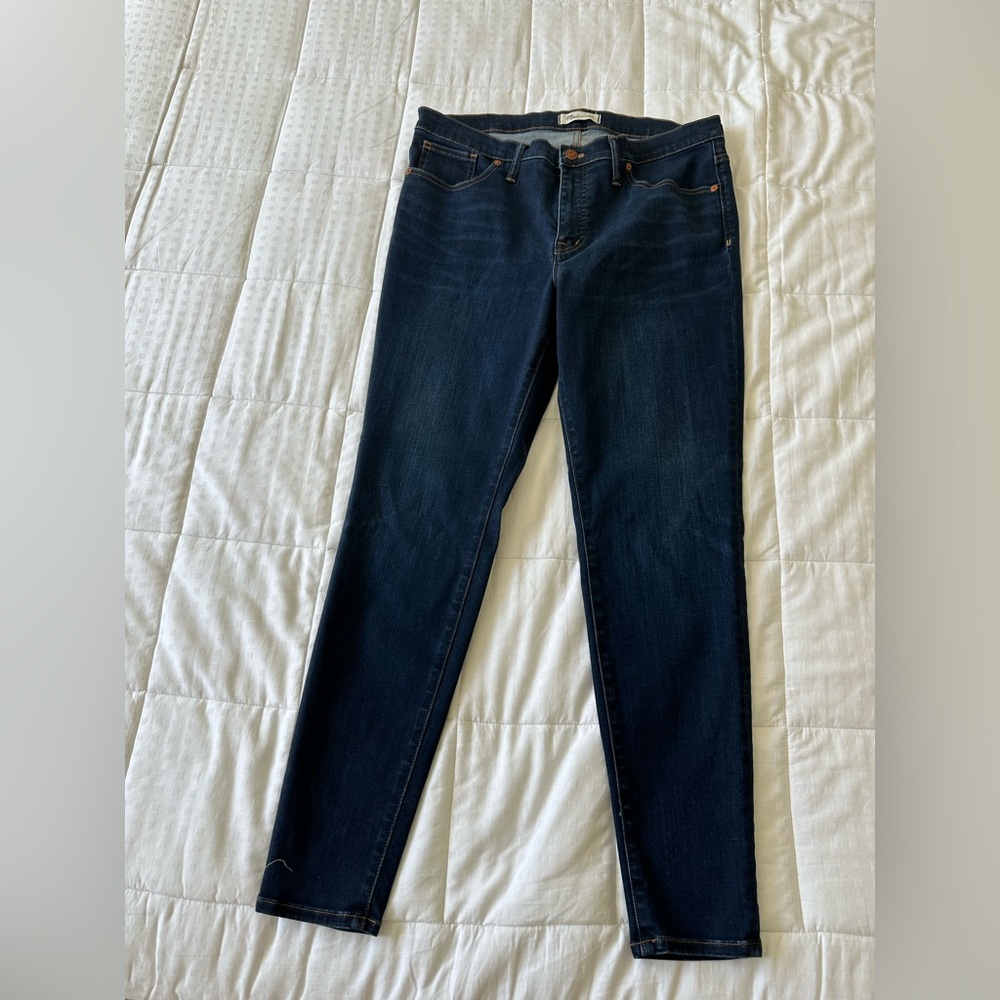 Madewell 9" High-Rise Skinny Jeans in Larkspur Wash: TENCEL Denim Edition | 32